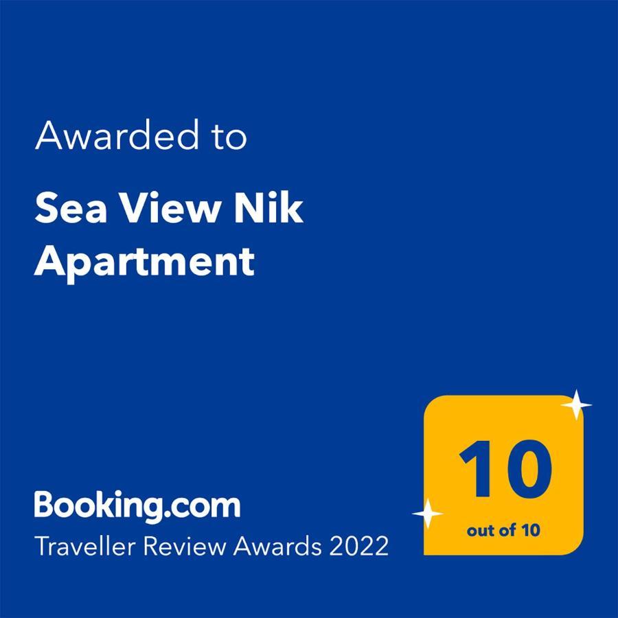 Sea View Nik Apartment Durrës Buitenkant foto