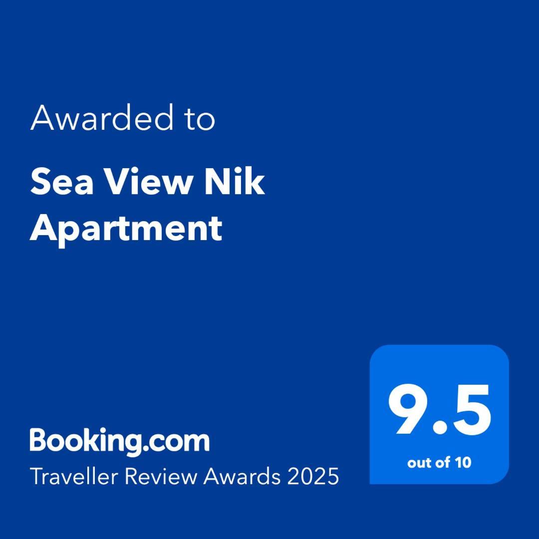 Sea View Nik Apartment Durrës Buitenkant foto